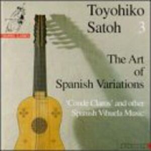 Vihuela / Satoh - Art of Spanish Variations  CD
